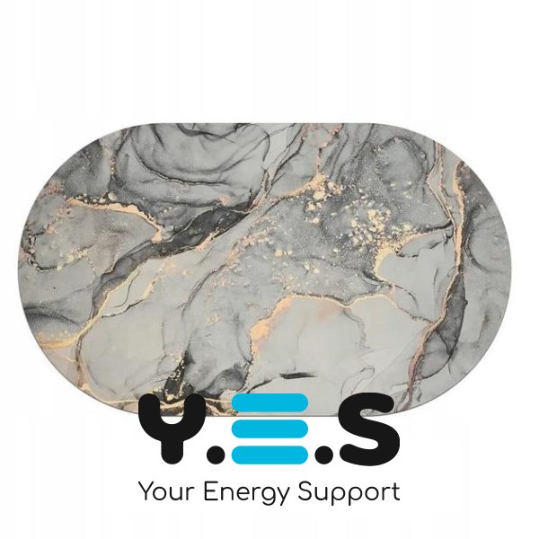 Килимок для ванної та дому «Мармур» суперпоглинаючий, антиковзний, 38×58 см