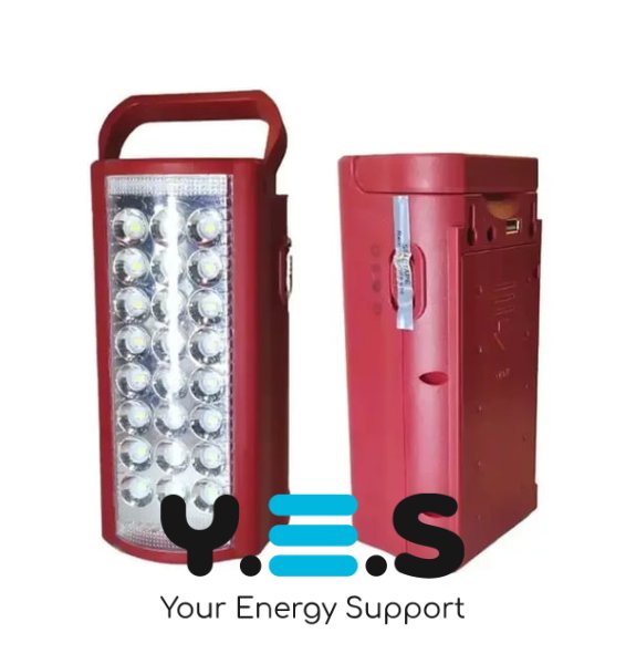 Ліхтар Almina 24 LED акумуляторний переносний з пауербанком для кемпінгу