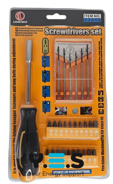 Набір викруток Screwdriver Set 13776-2 зі змінними насадками (біти)