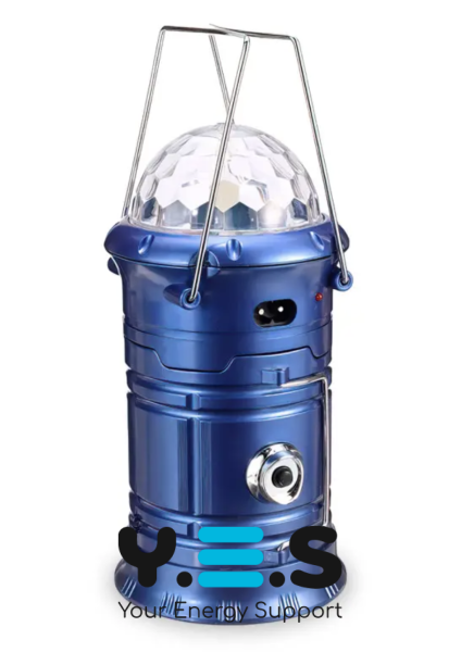 Багатофункціональний кемпінговий ліхтар SX-6888T з ефектом полум’я та диско-підсвіткою D-1977