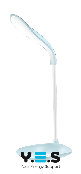 Світлодіодна настільна LED-лампа з USB, сенсорним керуванням і 3 рівнями яскравості