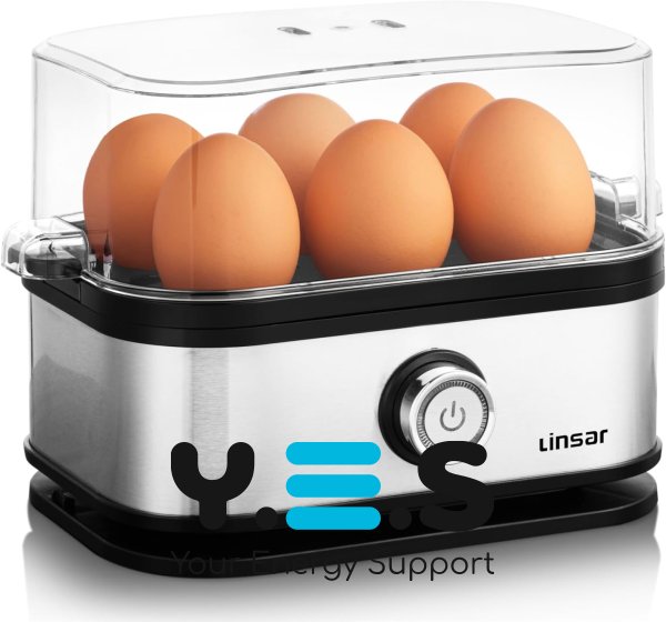 Електрична яйцеварка для кухні на 6 яєць — зручна та безпечна