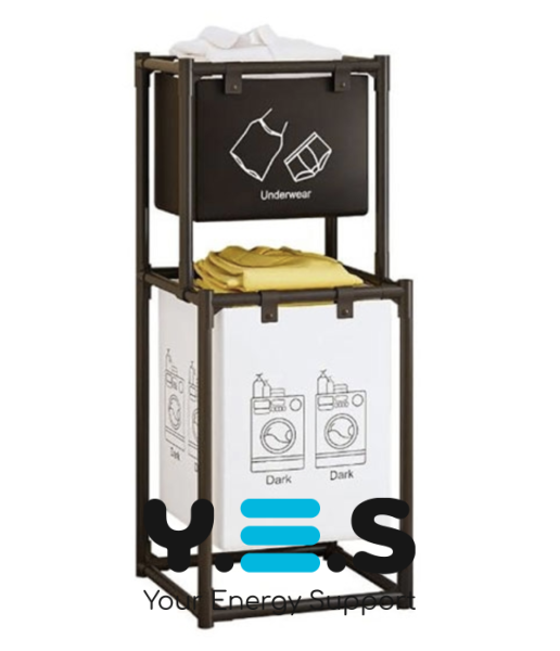 Кошик для білизни SKLM-23 — стильний і практичний органайзер для зберігання