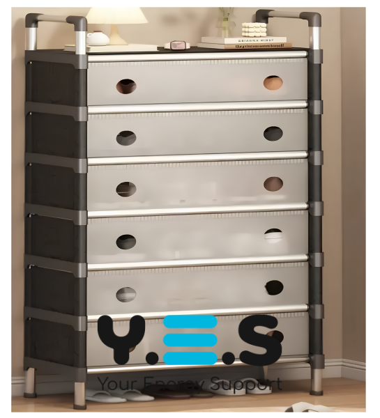 Полиця-органайзер для взуття й сумок SKLM-34 — компактне зберігання