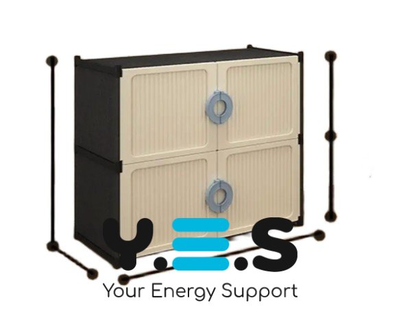 Закрита полиця-шафа для зберігання взуття SNG04 для дому