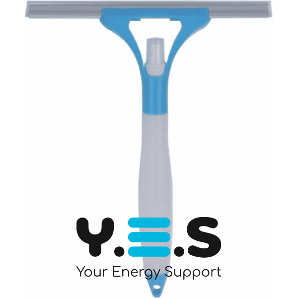 Щітка Economix Cleaning для миття вікон з пульверизатором та скребком-водозгоном (скло/вітрини/автовікна)