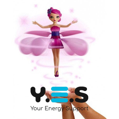 Інтерактивна лялька «Літаюча фея» Flying Fairy з керуванням польотом від руки для дівчаток