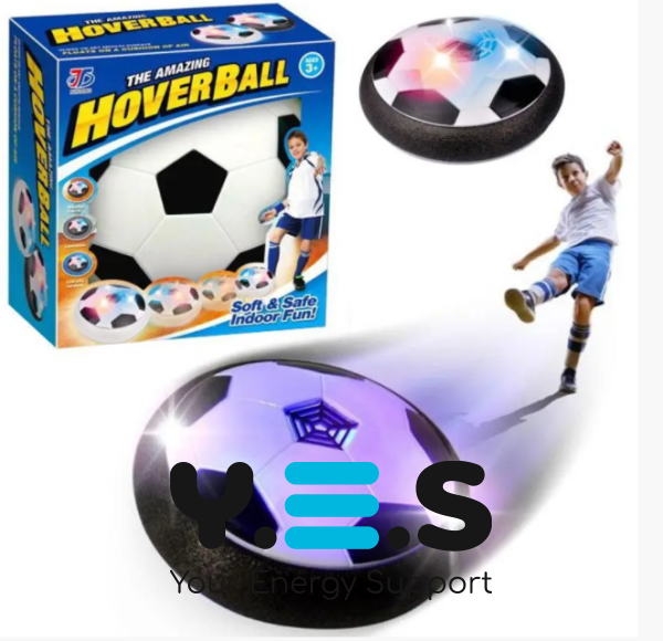 Футбольний HoverBall: м’яч-ховербол з підсвіткою, безпечний для гри вдома