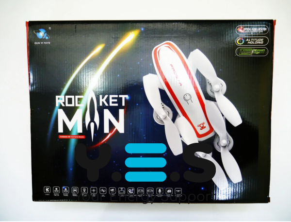 Квадрокоптер-дрон QY66-R2A з Wi‑Fi камерою, пульт ДК, трюк 360°