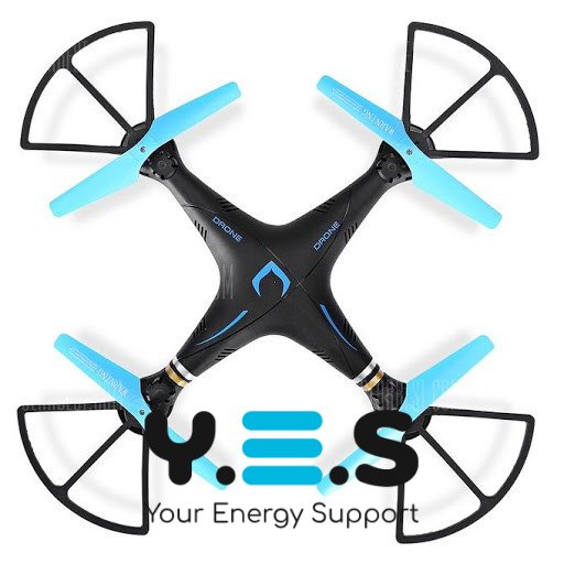 Квадрокоптер DM98 Drone з Wi‑Fi камерою 0,3 Мп, радіокерування 2,4 ГГц