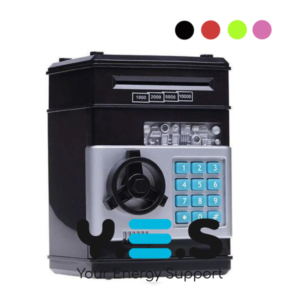 Дитячий сейф-скарбничка Number Bank: кодовий замок і купюроприймач