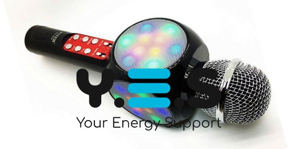 Бездротовий караоке-мікрофон Wster WS-1816 з колонкою та Bluetooth для співу вдома