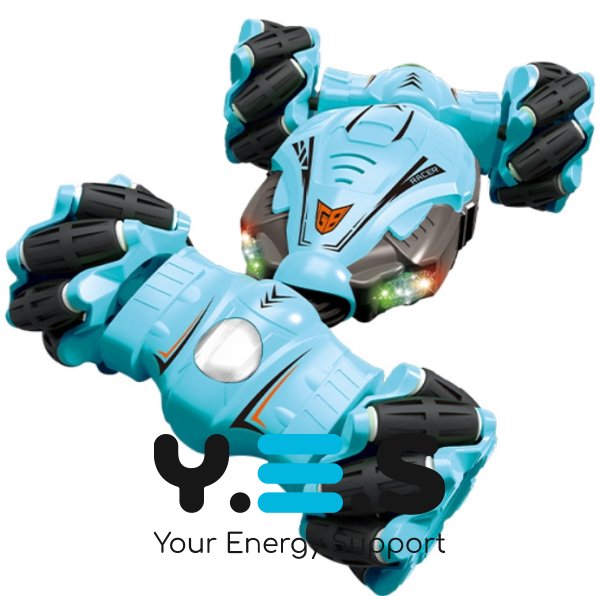 Машинка-перевертень всюдихід YL-51 на радіокеруванні: керування пультом або рукою