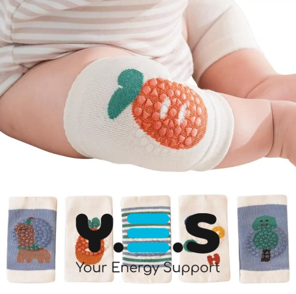 Дитячі наколінники KNEE PADS для повзання — м’який захист колін для малюка