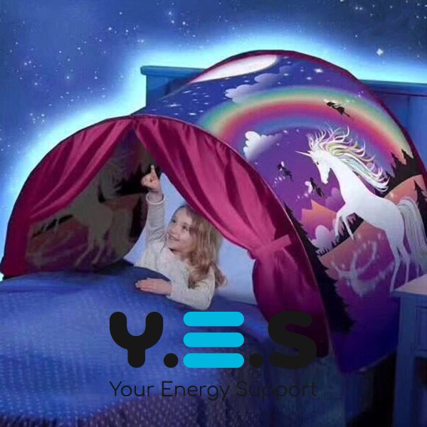 Дитячий намет-тент для сну Dream Tents для ліжка, казковий купол-укриття