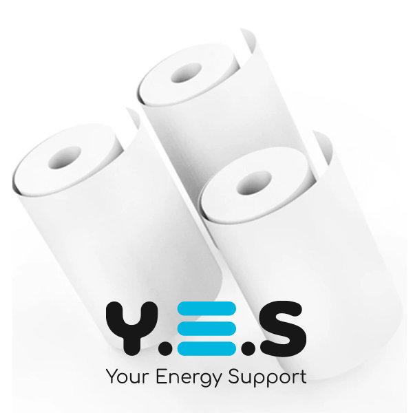 Набір термопаперу для портативного принтера: 5 рулонів, папір для дитячого термопринтера