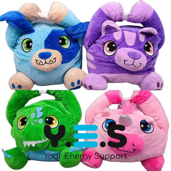 Дитяча термосумка LUNCH PETS 2в1: ланч-бокс і м’яка іграшка