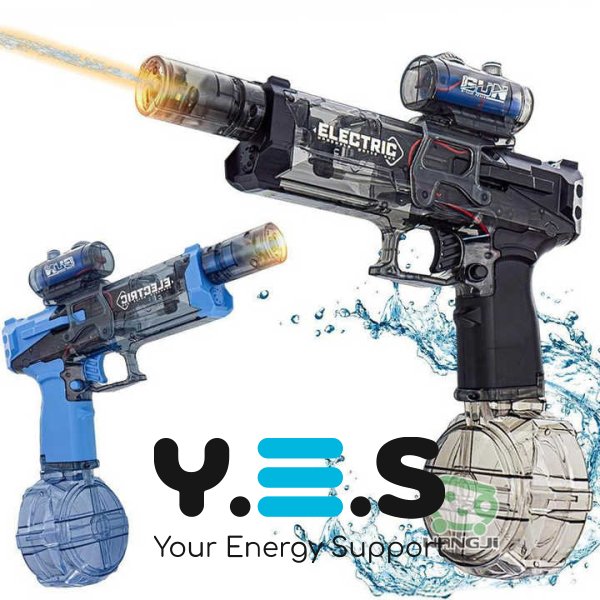 Електричний водяний бластер A2: акумуляторний автоматичний пістолет з підсвіткою та великим баком