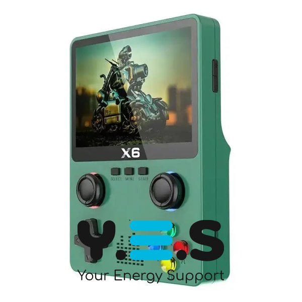 Портативна ігрова консоль X6, 3,5" IPS екран, 10000 вбудованих ігор