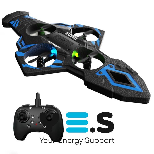 RC дрон-літак Drone L29 «літаючий меч» на радіокеруванні, трюки 360°