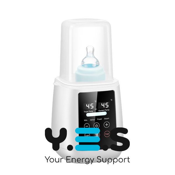 Портативний стерилізатор‑підігрівач дитячих пляшечок 8в1 від акумулятора, USB зарядка