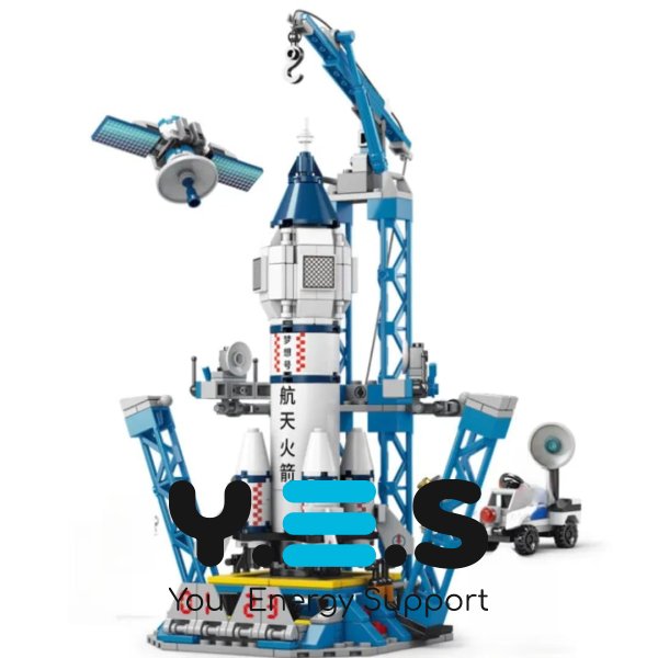 Дитячий конструктор космічна ракета Space Shuttle (шаттл), 452 деталі, великий набір для космосу