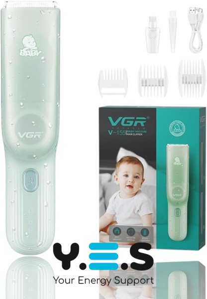 Дитяча машинка для стрижки VGR V-155 з вакуумним контейнером