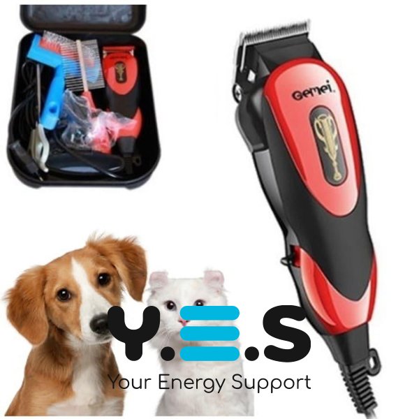 Професійна машинка для стрижки тварин Gemei GM-1023 (грумінг)