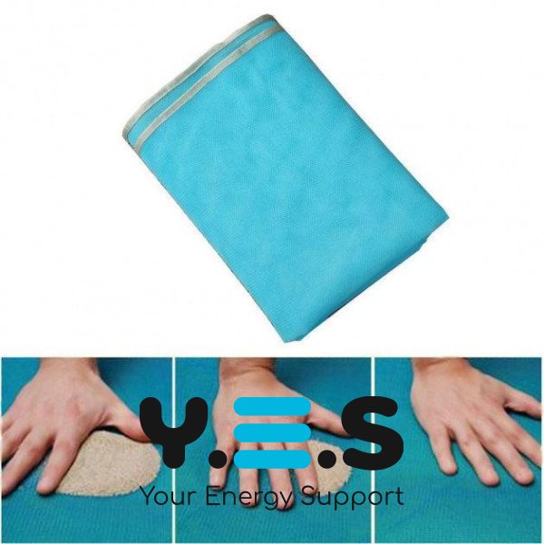 Пляжне покривало анти-пісок 200×150 см — підстилка-килимок для пляжу