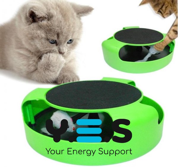 Інтерактивна дряпка-іграшка для котів Catch The Mouse «Злови мишку»