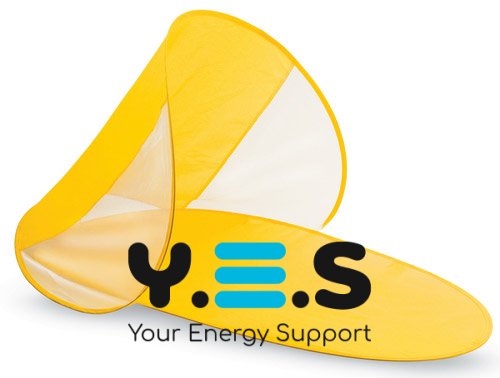 Пляжна підстилка‑намет автоматична з сонцезахисним козирком (тент) 150×80×50 см