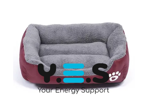 Лежанка‑пуф для котів і собак, розмір S 45×35 см