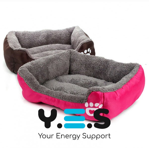 Лежанка-пуф для котів і собак розмір M 55×45 см