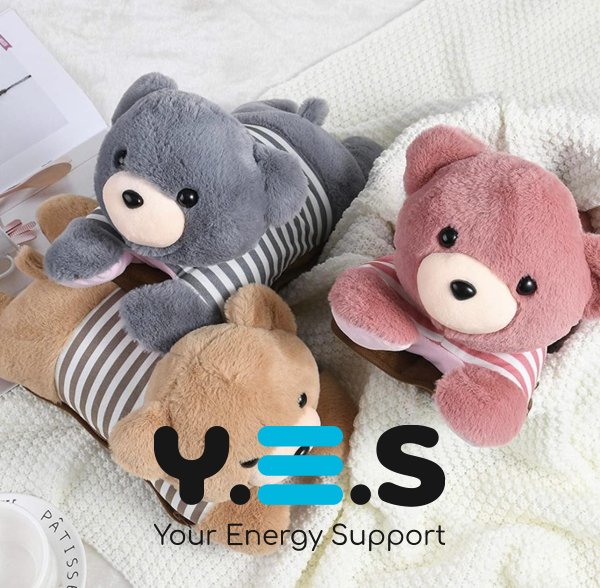 Електрична плюшева муфта-грілка для рук «Улюблений вихованець» (комфортна)