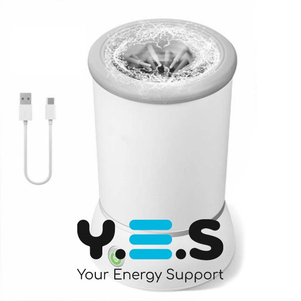 Автоматична лапомийка для собак PET FOOT WASH, портативний електростакан для миття лап, USB-зарядка