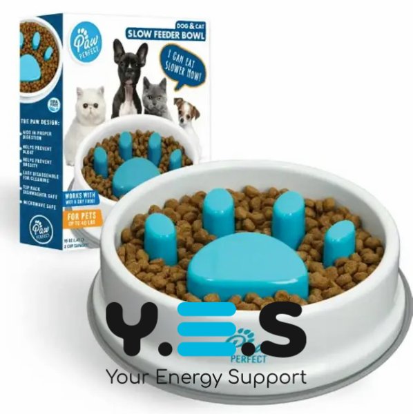 Годівниця-миска Paw Perfect Slow Feeder для повільного годування котів і собак