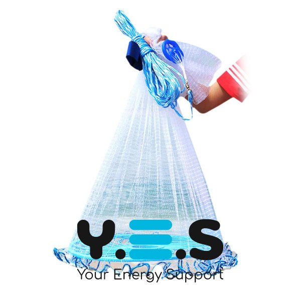 Кастингова сітка-парашут «Американка» для аматорської й спортивної риболовлі, Ø 6,6 м