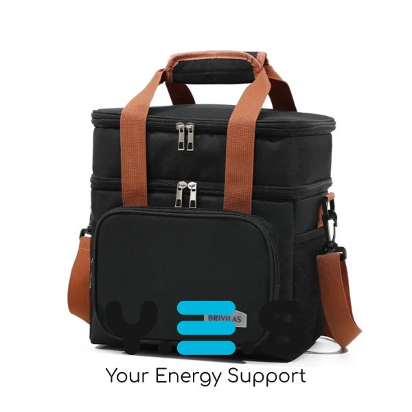 Термосумка-холодильник LY-943 для кемпінгу та роботи, 1 відсік, ручка й плечовий ремінь