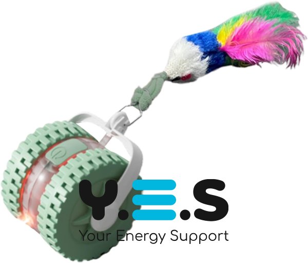 Інтерактивна іграшка для котів 9526 з лазером: подвійна стимуляція та автономний рух