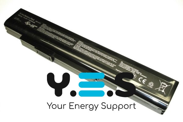 Акумулятор для ноутбука MSI CX640 CR640 A6400 A32-A15 A41-A15 A42-A15 14.4V 5200mAh 63W