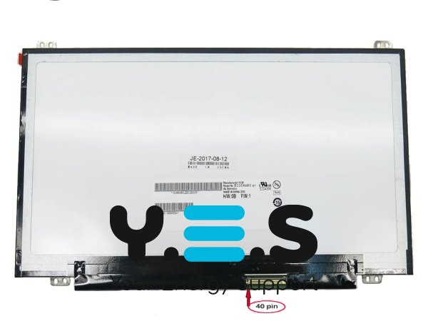 Матриця 11.6" Slim 1366x768 40pin з вушками верх-низ, матова AUO B116XW03 V.1