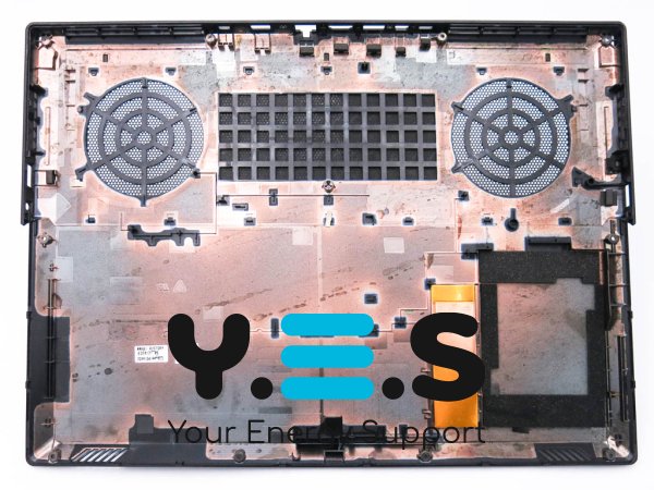 Корпус ноутбука Lenovo Legion Y530, Y530-15ICH — нижня кришка (корито), чорна