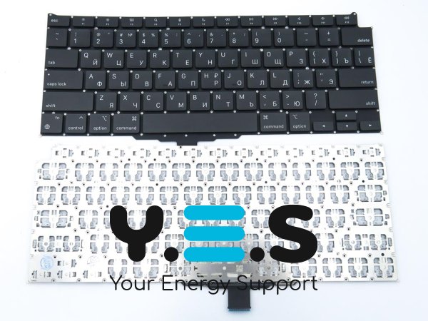 Клавіатура для Apple MacBook Air 13" A2337 (2020–2021), RU, малий Enter