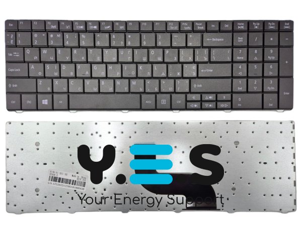 Клавіатура для Acer Aspire E1-531/E1-531G/E1-571G/E1-521/E1-571, UA, чорна матова