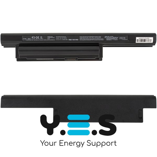 Акумулятор для ноутбука Sony BPS22 (VPCEA20, VPCEB10, VPCEB20, VPCEC20, VPCEE20, VPCEF20, VPCEB11FM, VPCEB11FM/BI, VPCEB11FM/T, VPCEB11FM/WI, VPCEB11FX, VPCEB11FX/BI, VPCEB11FX/T) 11.1V 3500mAh чорний