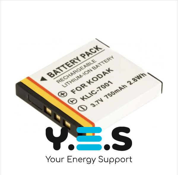 Акумулятор Kodak KLIC-7001 Li-Ion 750 mAh 3.7V для камер EasyShare серій M, V