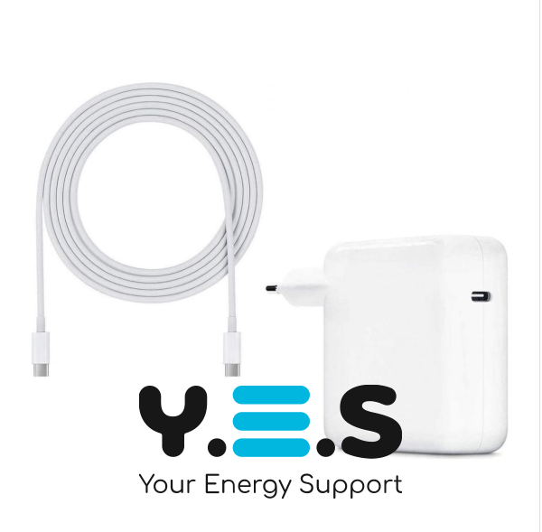 Блок живлення USB‑C 61W для MacBook Pro 13–15" (2016–2020) та MacBook Air (2018–2024)