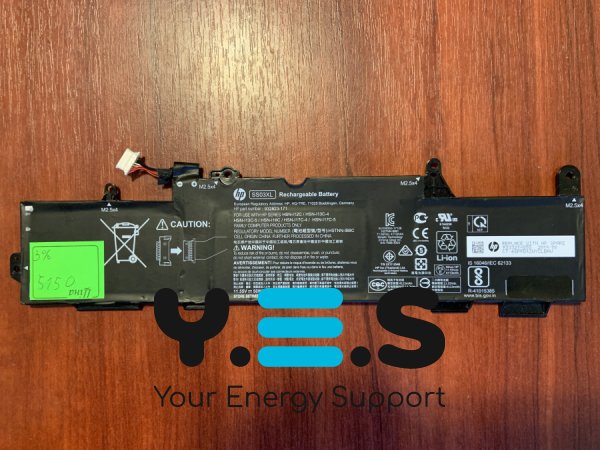Акумулятор HP SS03XL (B5150), знос 3%, б/у: EliteBook 840 G5/730/735/740/745/830/836/846 G5, 735/745/830/840 G6, ZBook 14U G5/G7 Original