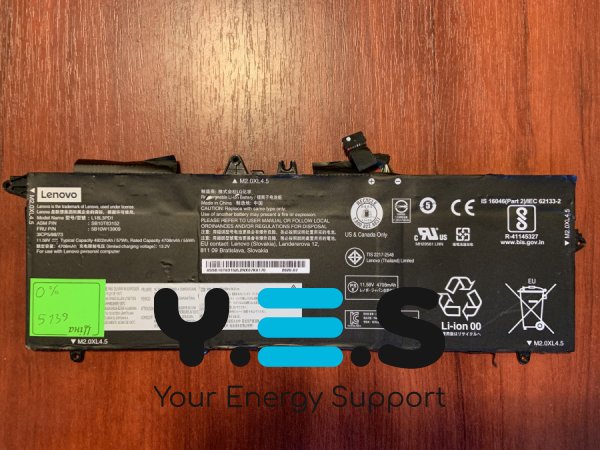 Акумулятор B5138 LENOVO L18L3PD1 (0% знос) для ThinkPad T14S/T490S/T495S; сумісний: 02DL013/02DL014/02DL016/L18C3PD1/L18L3PD1/L18M3PD1/L18M3PD2/SB10K97651/SB10K97652/SB10K97654/T14S-20T0/20T1/T490S/20NX/20NY/T495S/20QJ/20QK Original