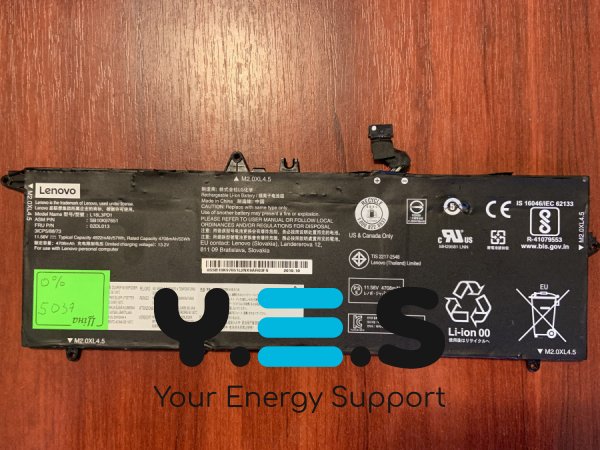 Акумулятор B5037 LENOVO L18L3PD1 0% знос для ThinkPad T14S T490S T495S Original